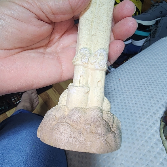 WINDSOR EUC 12" SNOWMAN SHOVEL SAND CASTLE CHRISTMAS STANDING FIGURINE - Picture 4 of 6